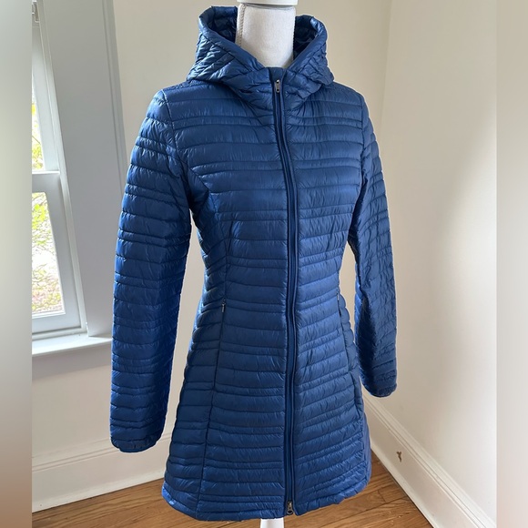 Patagonia Ultra Light Down Blue Puffer Jacket Small - Picture 1 of 5